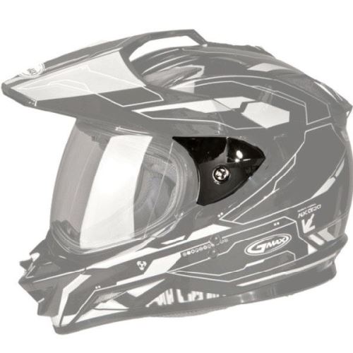 GMAX GM11 RATCHET PLATE COVERS FOR USE W//OUT VISOR G011018