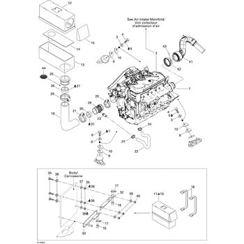 Cooling System Replacement Parts For Sea Doo Sportster Tec Edition