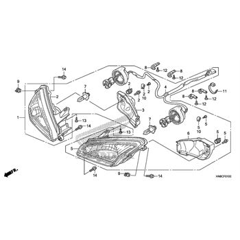 headlight replacement parts