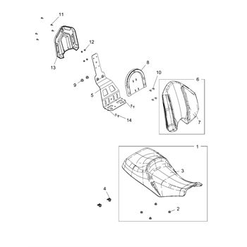 2688295 Polaris Asm Seat Back Cushion Tour 540 39 Adeptpowersports - Polaris Sportsman 570 Touring Seat Cover 2688295 Polaris Asm Seat Back Cushion Tour 540 39 Adeptpowersports - Polaris Sportsman 570 Touring Seat Cover